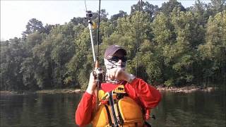 May 2011 Striper Fishing Saluda/Congaree River - www.PalmettoKayakfishing.com