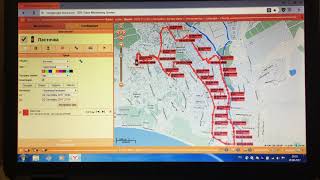 Работа GPS трекера на сервере ORANGE 20092017.