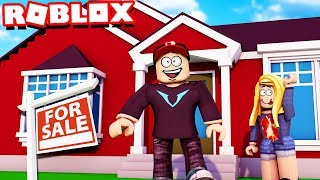 ROBLOX ŻYCIE - KUPUJEMY NASZ PIERWSZY DOM! (Roblox Bloxburg Roleplay) | Vito i Bella