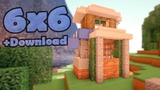 Minecraft 6x6 house - мобильный дом 4.