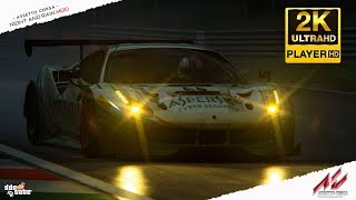 Assetto Corsa - Night and Rain MOD - (Max Graphics/1440p) Ferrari 488 GT3 at Monza
