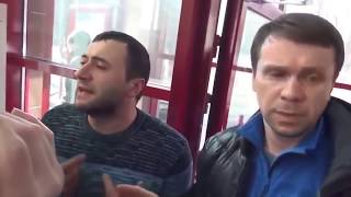Русский против кавказца , жесткая драка на смерть