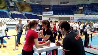 Кат. 60кг. Чемпионата МРО РССС по Армрестлингу 21.05.2017