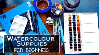 Watercolour Supplies For Beginners