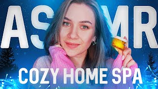 АСМР ДОМАШНЕЕ УЮТНОЕ СПА, МАССАЖ ЛИЦА, ЗАБОТА О ТЕБЕ, ASMR COZY HOME SPA, CARE FOR YOU, FACE MASSAGE
