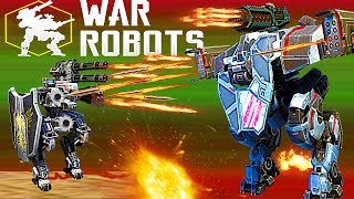 Lancelot Galahad GRIFFIN Rhino  LEO, в War Robots - БИТВА РОБОТОВ # 30 Видео для детей как мультик.
