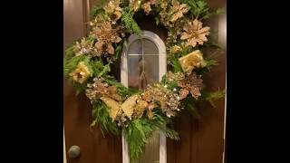 2019 Super Easy And Cheap Christmas  Wreath