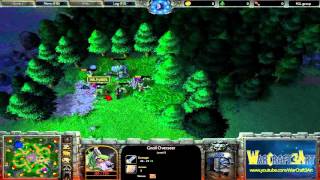 Fly100%(ORC) vs Lucifer(UD) - WarCraft 3 Frozen Throne - RN2077