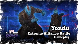 Marvel: Future Fight - Yondu Tier 1 Awesome!! Gameplay | Extreme Alliance Battle