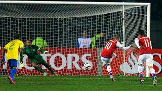Penales Brazil vs Paraguay - Copa América 2015 HD