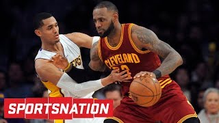 Are the Lakers auditioning to be LeBron James' next team? | SportsNation | ESPN