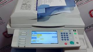 Szybkość kopiowania dwustronnego przez kserokopiarkę Ricoh Aficio MPC3001