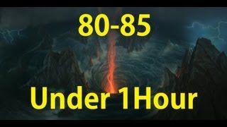 How to:  Level From 80-85 in Under 1 Hour - Stone core - World of Warcraft - Mist of Pandaria