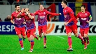 Steaua - Ajax 2-0. Toată lumea înnebunește.