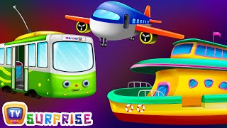 Surprise Eggs Toys – Public Transport Vehicles for Kids | Aeroplane & more | ChuChuTV Egg Surprise