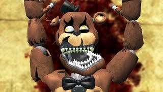 DEATH OF NIGHTMARE FREDDY! (Gmod FNAF Sandbox Funny Moments) Garry's Mod
