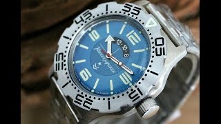 NEW Men's Russian VOSTOK Komandirskie K-35 350669