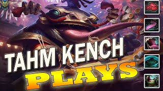 Las MEJORES Jugadas con TAHM KENCH | TAHM KENCH Montage - TAHM KENCH  Plays | League of Legends 2019