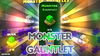 "Monster Gauntlet" COMPLETE [All Levels] - Geometry Dash!