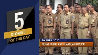 Nekat Mudik, ASN Terancam Dipecat hingga Los Angeles Lakukan Tes Gratis Corona