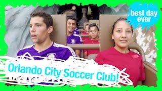 Orlando City Soccer Club Visits Walt Disney World | WDW Best Day Ever