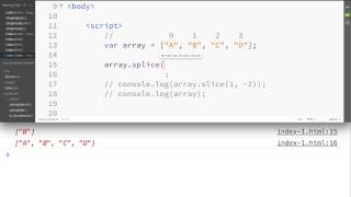 15 Daily JavaScript Array Slice and Splice