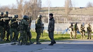22.03.2014, Бельбек, Севастополь. Захват ВЧ А4515.
