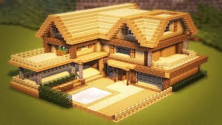 Большой СТАРТОВЫЙ ДОМ В MINECRAFT!