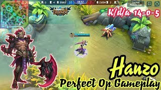 Hanzo Op Build | 100% Best Build For Hanzo With Insane Crit Damage: Mobile legends Hanzo