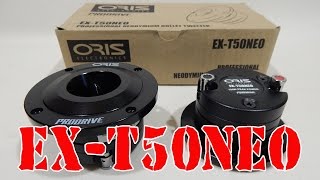 Обзор рупорных неодимовых твитеров  Oris EX T50NEO и сравнение с AIRTONE TWS 200PRO