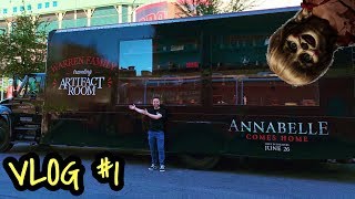 Let's Go To The Conjuring Traveling Artifact Van ( Annabelle Comes Home) | Vlog #1