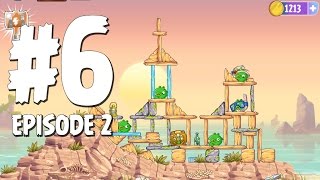Angry Birds Stella Level 6 Episode 2 Beach Day Walkthrough