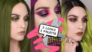 3 LOOKS 1 PALETTE | Morphe 35M Boss Mood