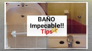 Limpia Tu Baño Con Bicarbonato y Vinagre!!| *LIMPIA CONMIGO*