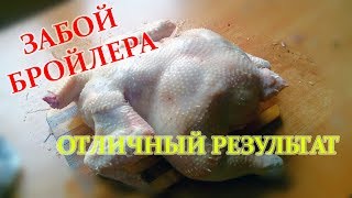Забой бройлеров