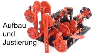 fischertechnik Turmuhr - Hinweise zum Nachbauen