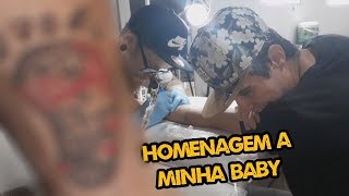 FIZ UMA TATUAGEM EM HOMENAGEM A NOSSA BABY! | Loving Couple