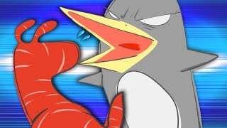 VISITOR VS KING PENGUIN in a SECRET CHRISTMAS MAP! Draw a Stickman Epic! FULL GAME