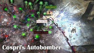 Path of Exile: semi-budget Cospri's Autobomber testrun [3.1][ASC]