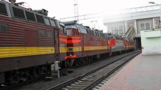 «Чешский конвой!» или электровозы ЧС4Т в сплотке