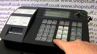 How To Do A Till Refund Casio SE-G1 / S700/ PCR-T273 / SM-T274