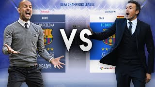 Pep Guardiola's Barcelona VS Luis Enrique's Barcelona - FIFA 19 Experiment