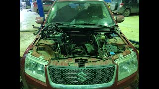 Suzuki Grand Vitara 2.4 (2008) - Трещина в блоке, больше не гарантийный случай.