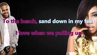Sevyn Streeter - It Won't Stop (Karaoke/Instrumental) with lyrics  ft. Chris Brown [Official Video]