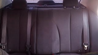 демонтаж спинки заднего сиденья ниссан тиида седан