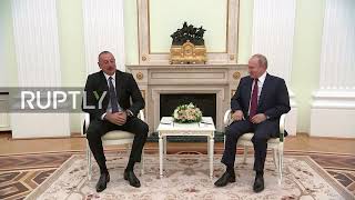 Russia: Putin and Aliyev discuss Nagorno-Karabakh and Sputnik V deliveries in Moscow