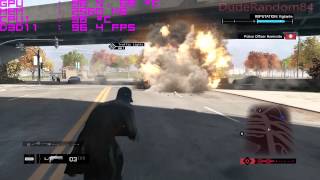Watch Dogs Gameplay GTX 980 FPS Performance Test Part 2
