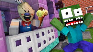 Monster School : EPIC ICE SCREAM CHALLENGE - Minecraft Animation