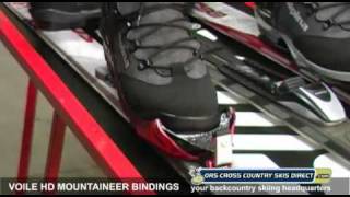 Voile HD Mountaineer 3-Pin 75mm Ski Bindings Review Video by ORS Cross Country Skis Direct
