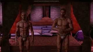 Dragon Age Origins Peral mod - Alistar Zevran Gray Warden sex scene